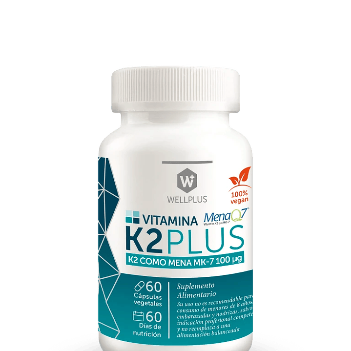 Wellplus - Vitamina K2 60 capsulas 1