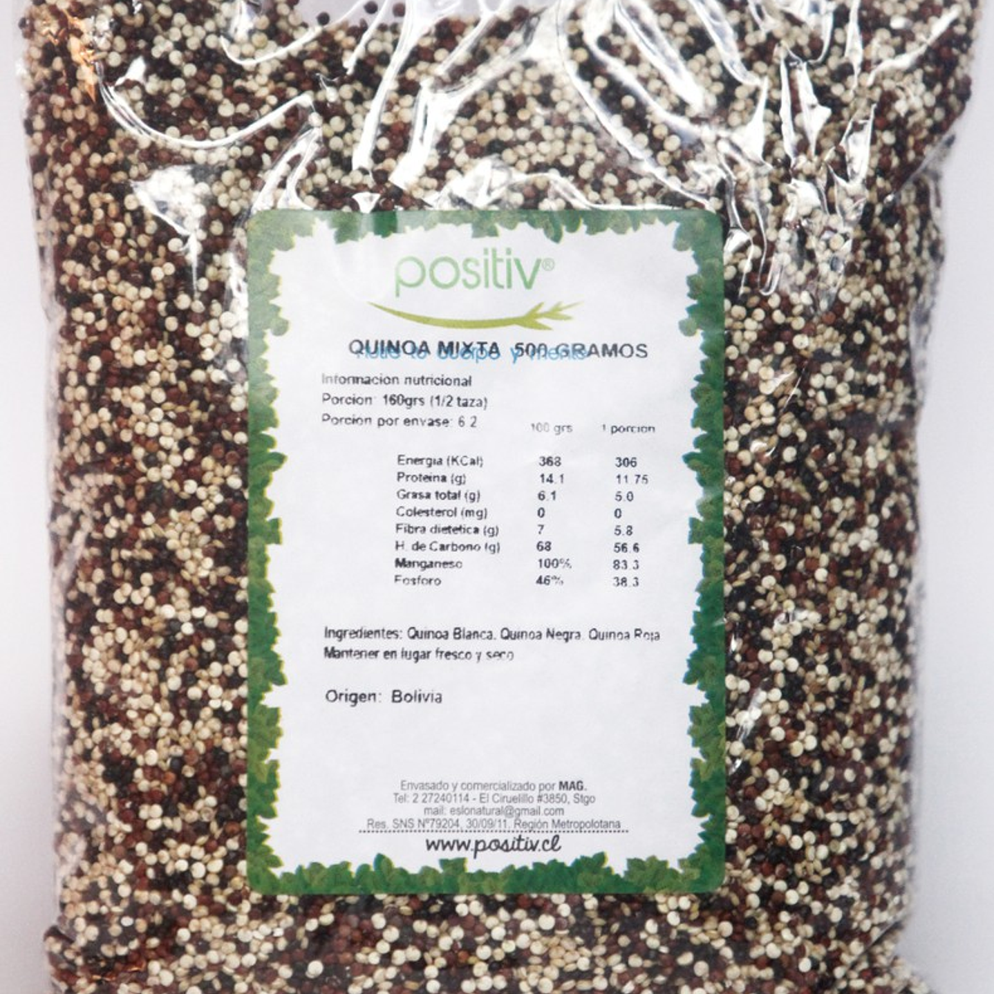 Positiv- quinoa mix 500gr 1