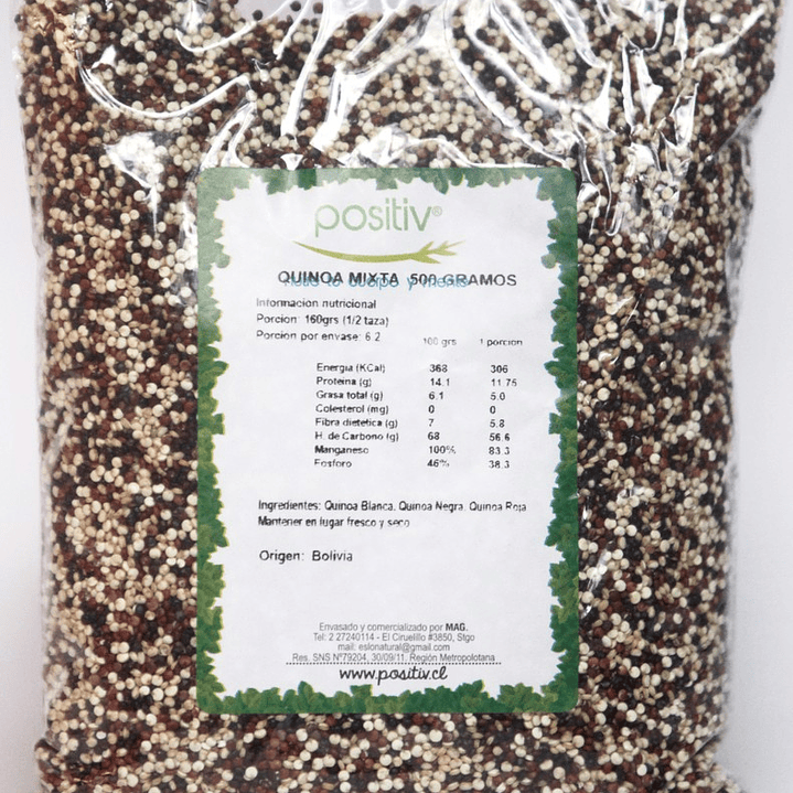 Positiv- quinoa mix 500gr 1