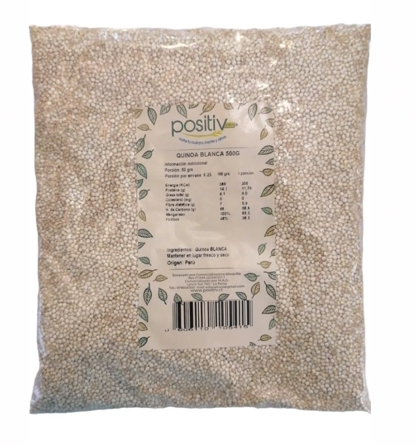 Positiv- quinoa blanca 500 gr 1