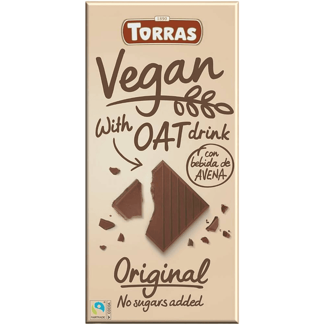 Torras - Chocolate Vegano con leche de Avena 100g