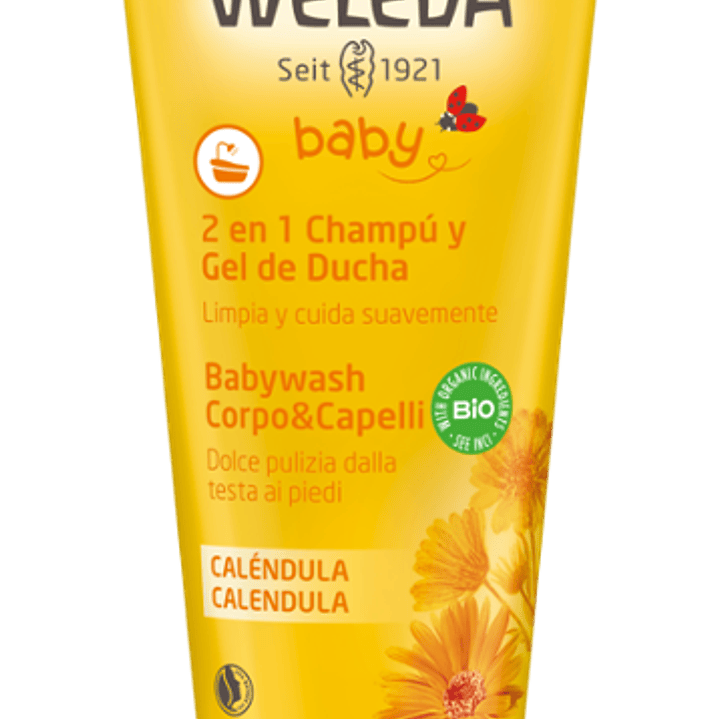 Weleda - Champu y gel de ducha Calendula 200ml 1