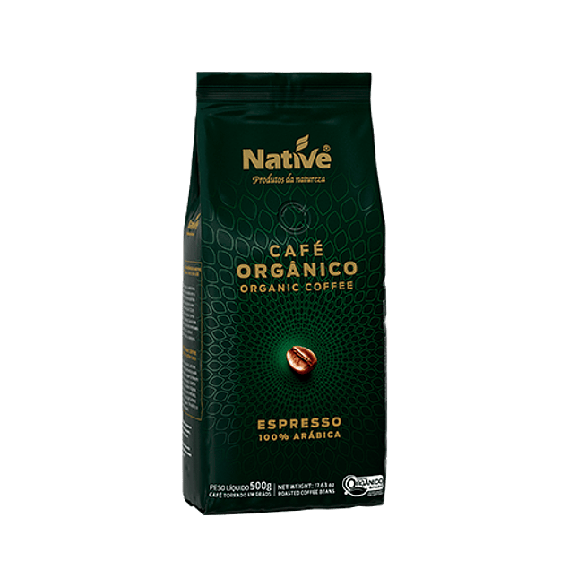 Native - Cafe Organico en grano 500g