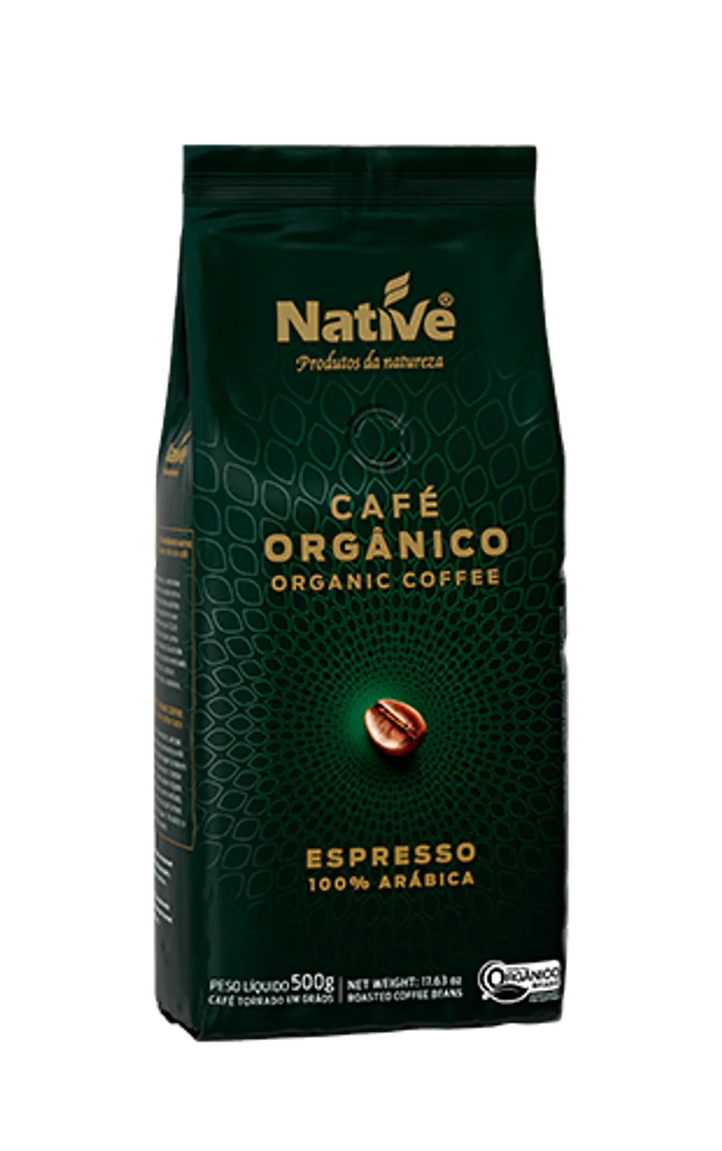 Native - Cafe Organico en grano 500g 1