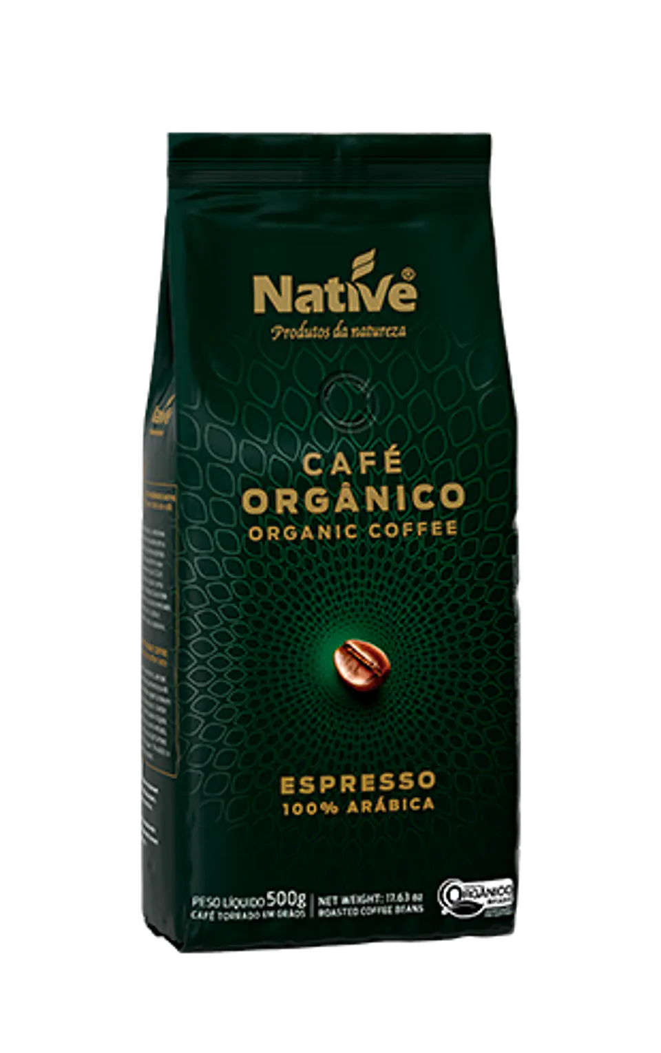 Native - Cafe Organico en grano 500g 1