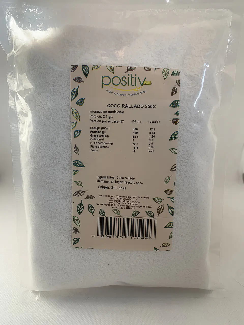 Positiv - Coco Rallado 250g 1