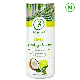 B Organics - Agua de Coco con Limon 250ml