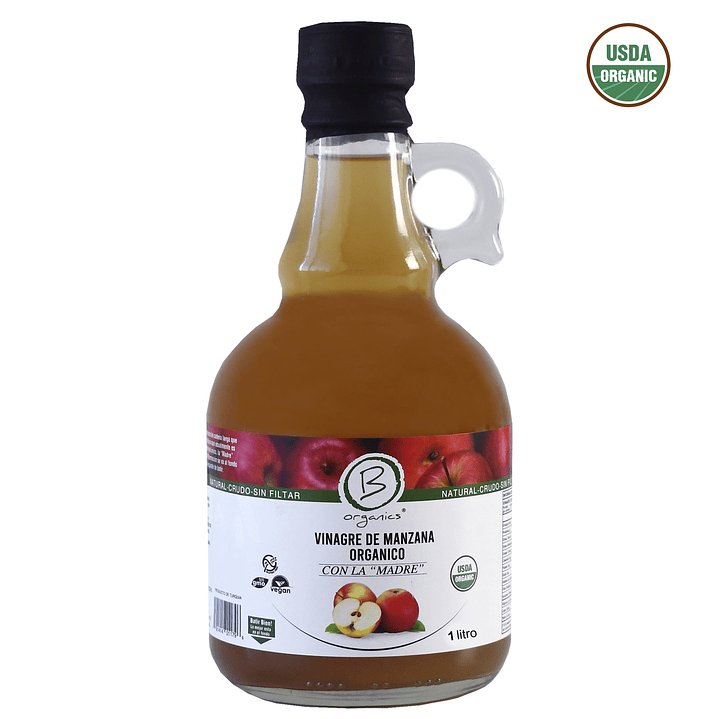 B Organics - Vinagre de Sidra de manzana Organico 1L 1