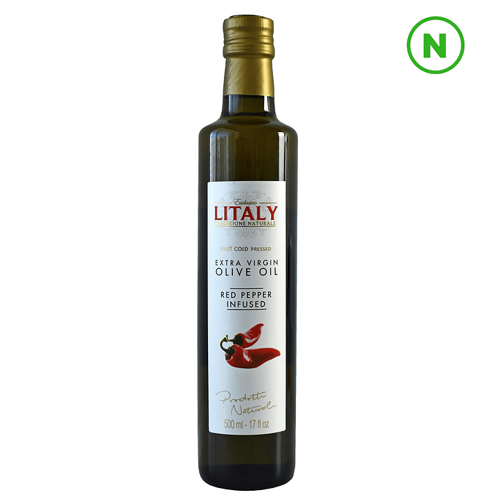 Litaly - Aceite de Oliva con Pimenton 500ml 1