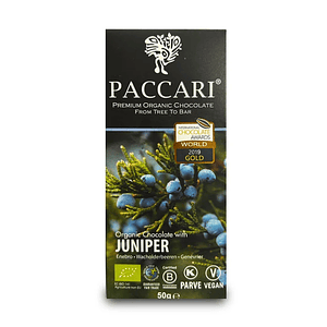 Chocolate Juniper Enebro Gin 50gr Pacari 