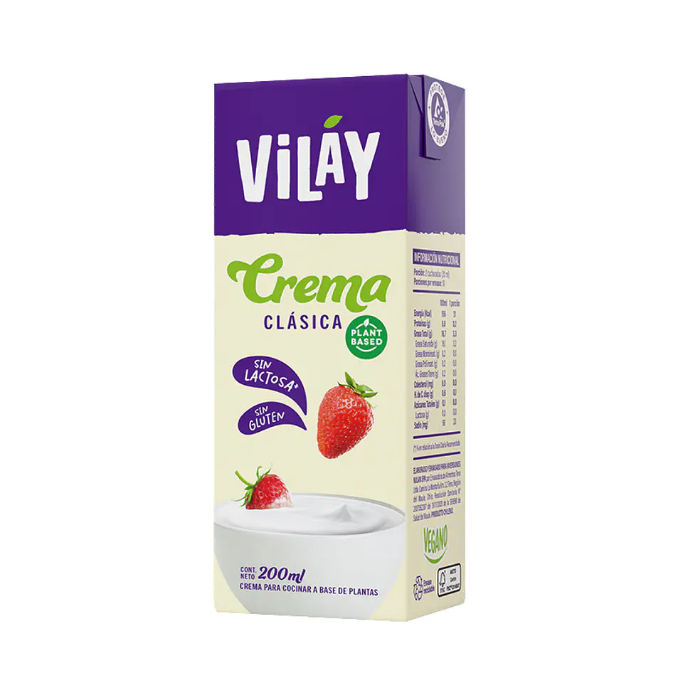 Crema clasica 200 ml Vilay 200 ml 1