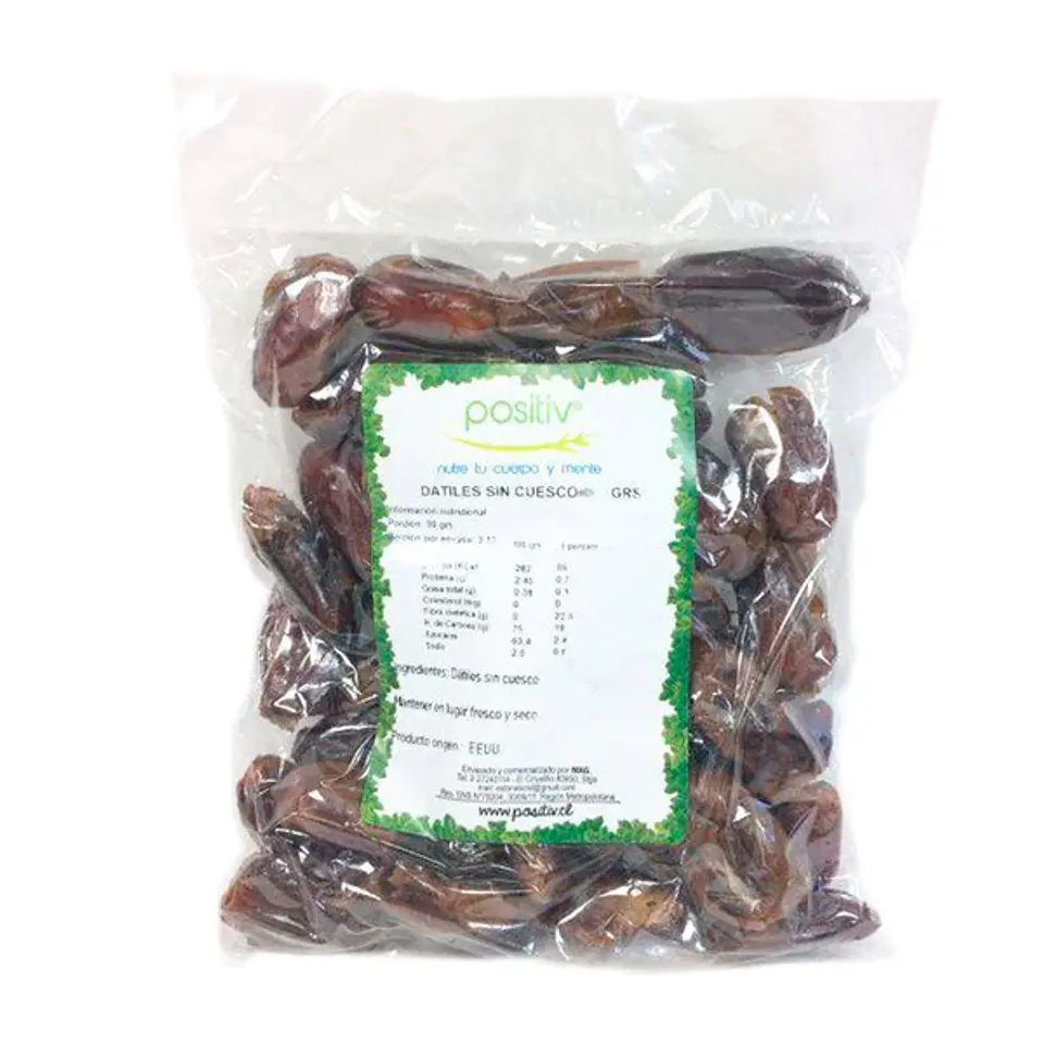 Dátiles sin carozo 500g Positiv Dátiles sin carozo 1