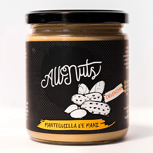 AllNuts - Mantequilla de mani Crunchy 450g