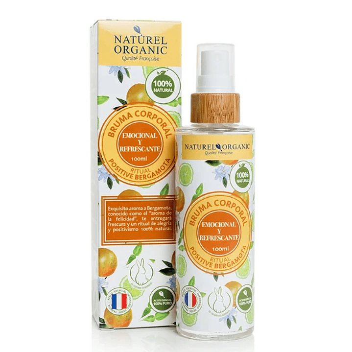 Naturel Organic - Bruma Corporal Positive Bergamota 100ml 1