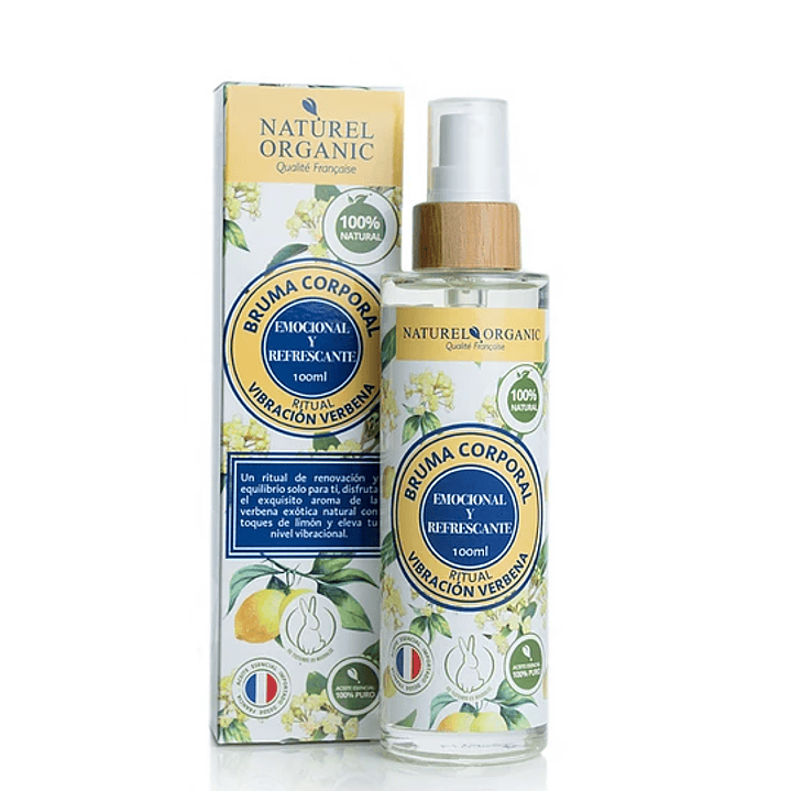 Naturel Organic - Bruma Corporal Vibracion Vervena 100ml 1