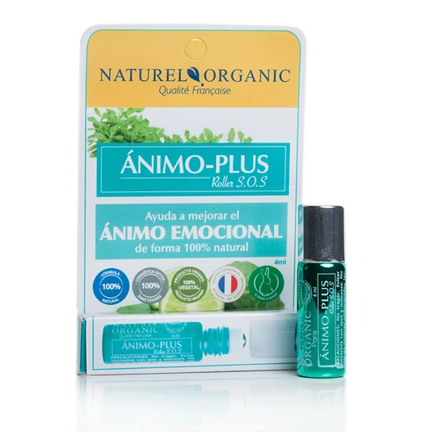 Naturel Organic - Roller S.O.S Animo Plus 4ml 1
