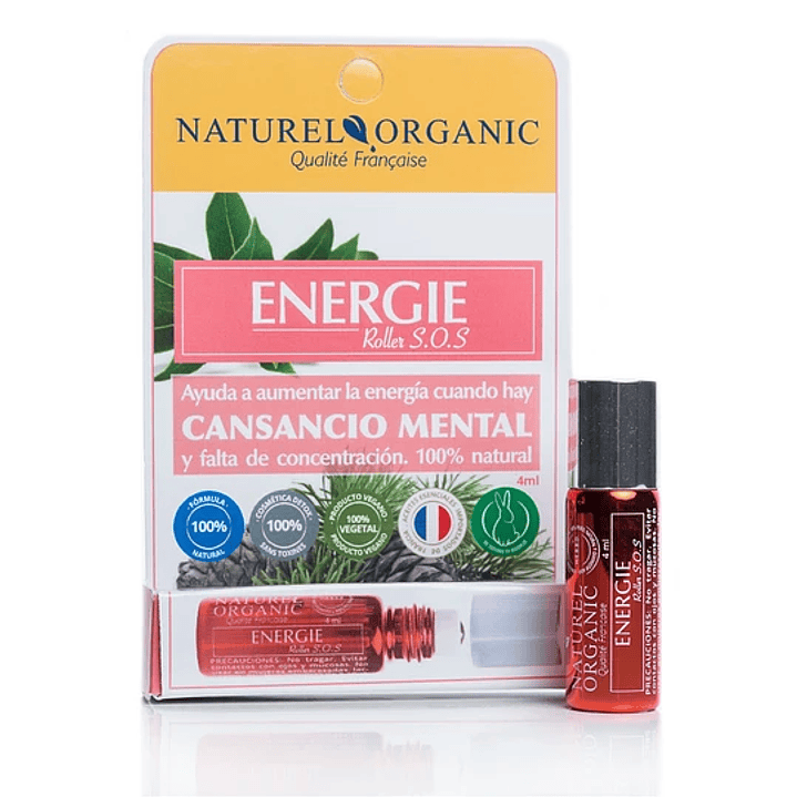 Naturel Organic - Roller S.O.S Energie 4ml 1