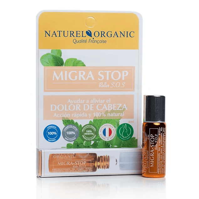 Naturel Organic - Roller S.O.S Migra Stop 4ml