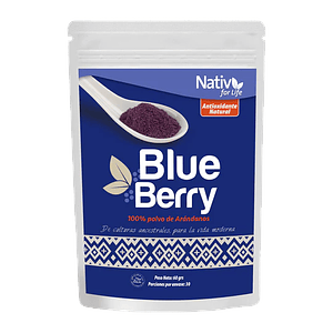 Nativ For Life - Blue Berry en polvo 60g