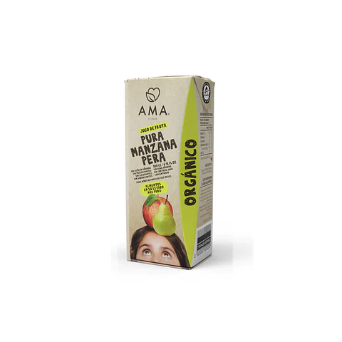 Jugo cajita manzana pera 200cc - AMA 