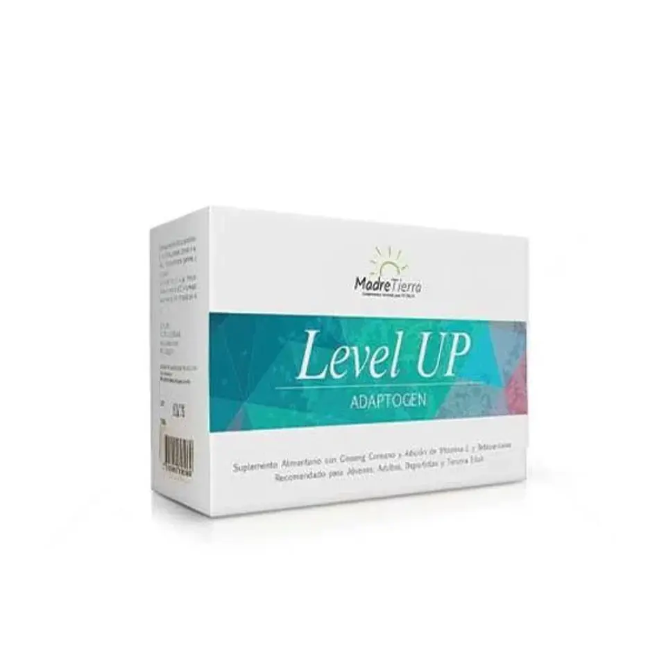 Levelup adaptogeno 30 comprimidos Madre Tierra  1