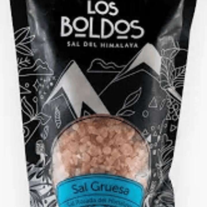 Los Boldos - Sal Rosada Gruesa 500grs  1
