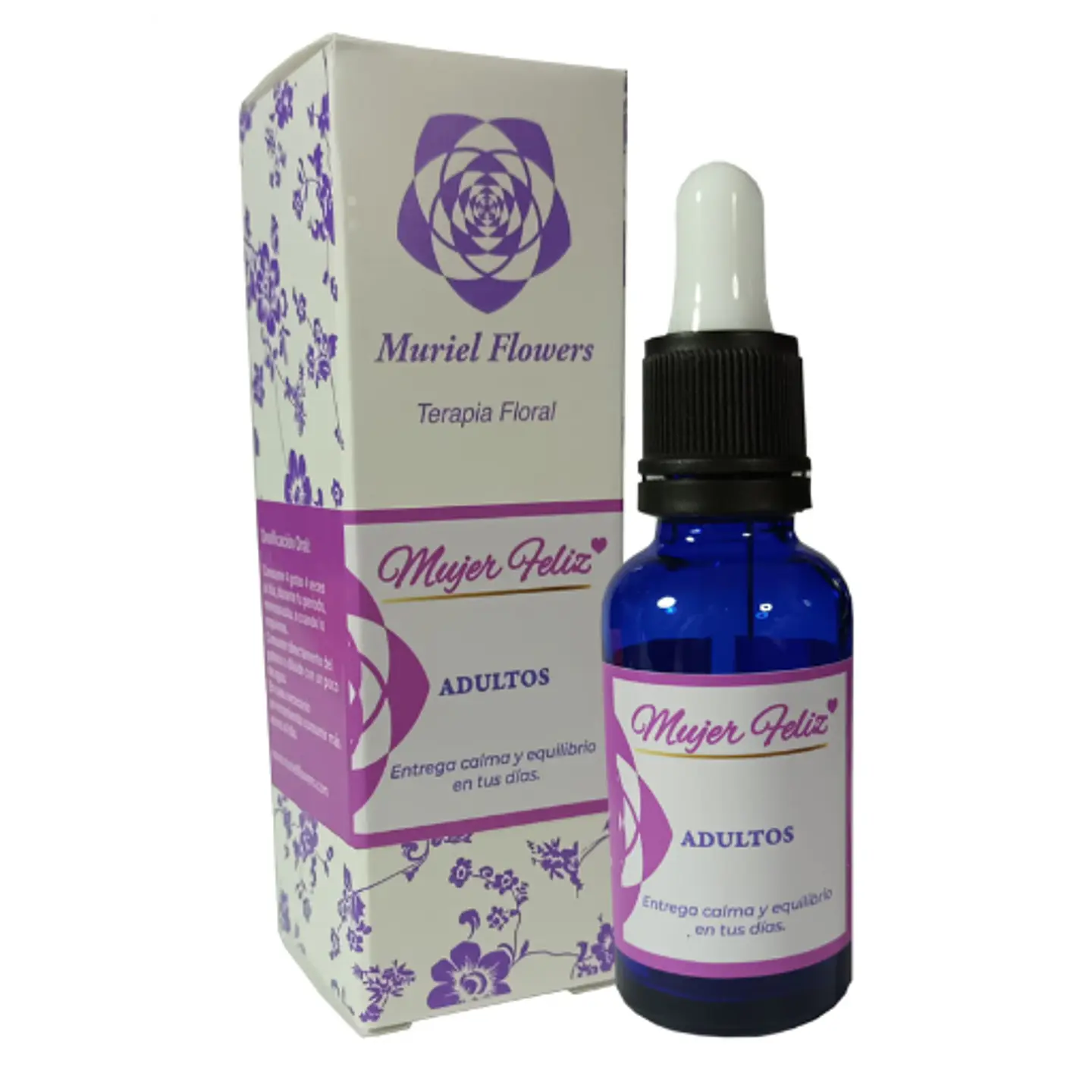 MUJER FELIZ ADULTOS 30 ML MURIEL FLOWERS 1