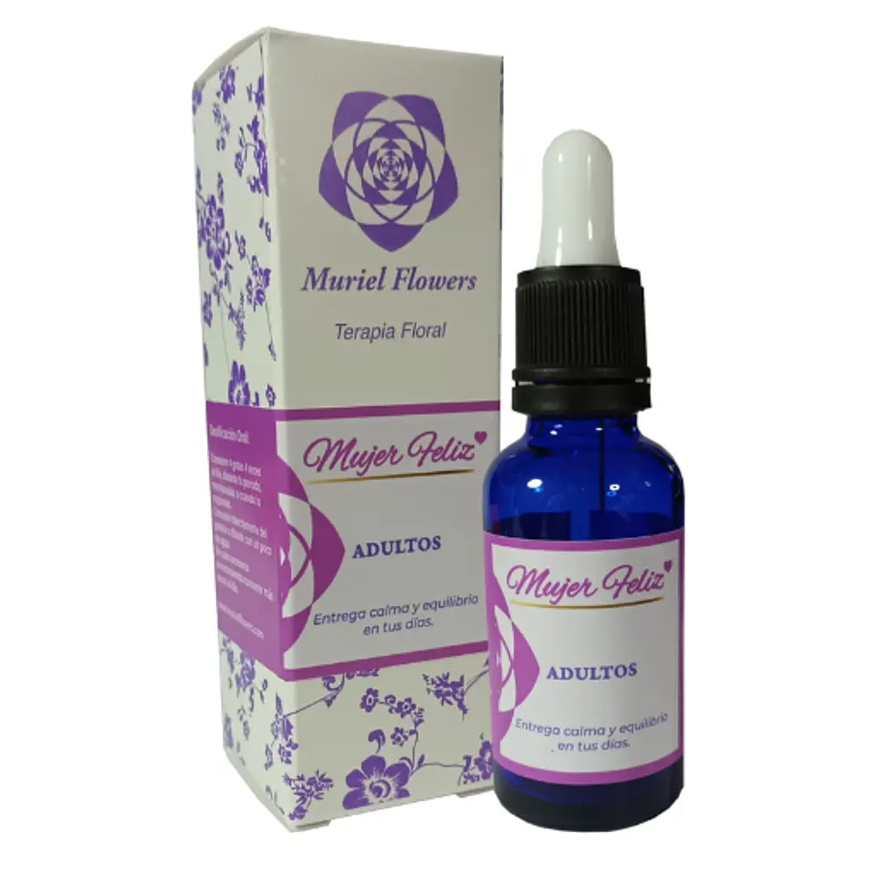 MUJER FELIZ ADULTOS 30 ML MURIEL FLOWERS 1