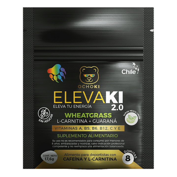 Gomitas Wheatgrass ElevaKi sobre 8 unidad 1