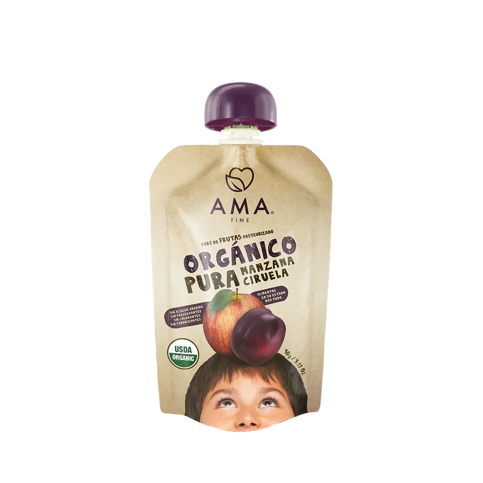 PAPILLA MANZANA CIRUELA 90GR - AMA  1