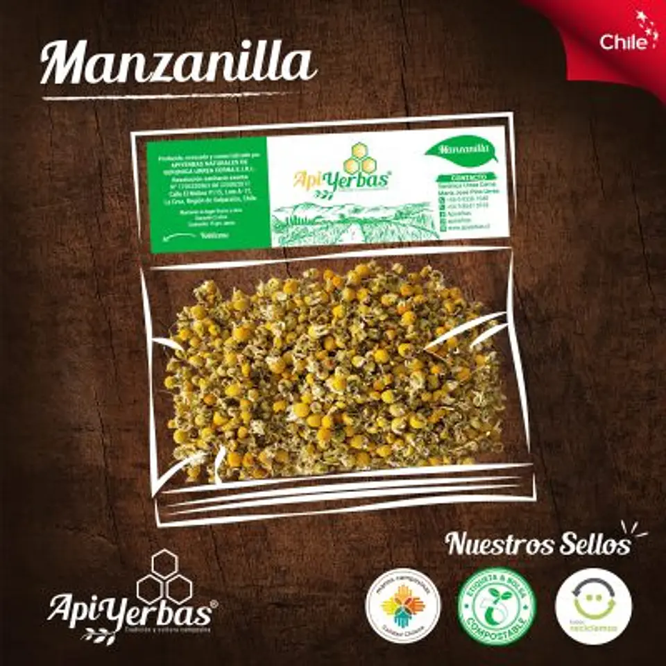 Manzanilla 15 g Apiyerbas  1