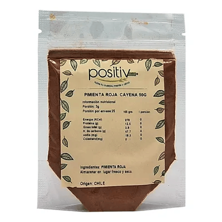 Pimienta Cayena 50g - Positiv  1