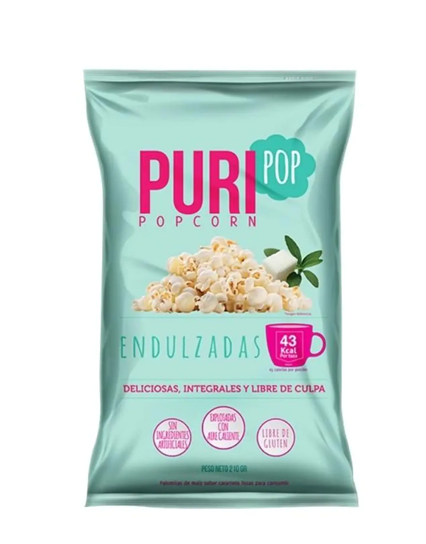 PuriPop - Cabritas sin gluten Endulzadas 210gr  1