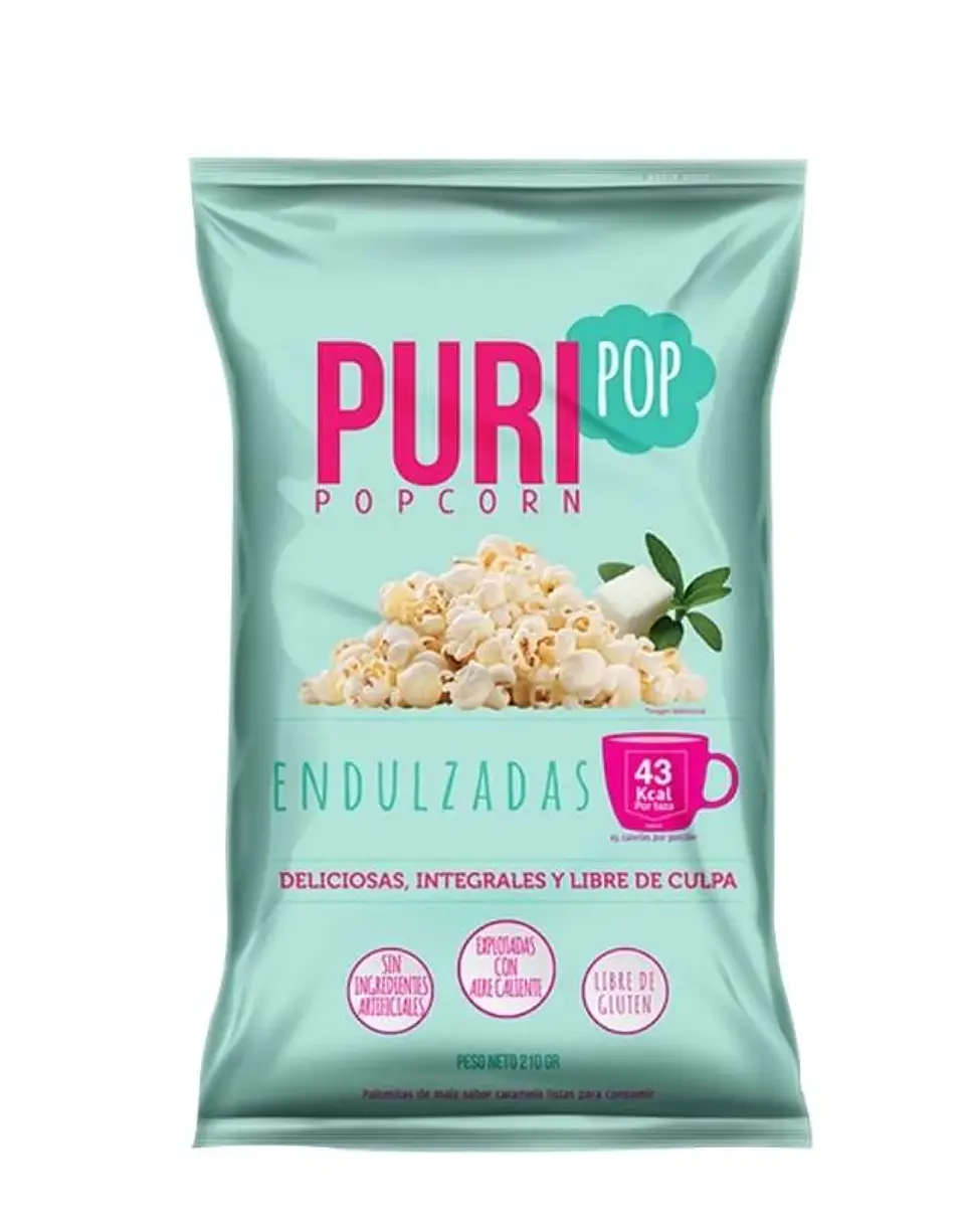 PuriPop - Cabritas sin gluten Endulzadas 210gr  1