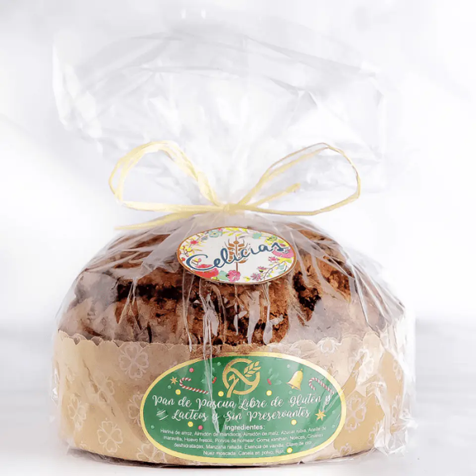 Celicias - Pan de Pascua Sin Gluten 850grs 1