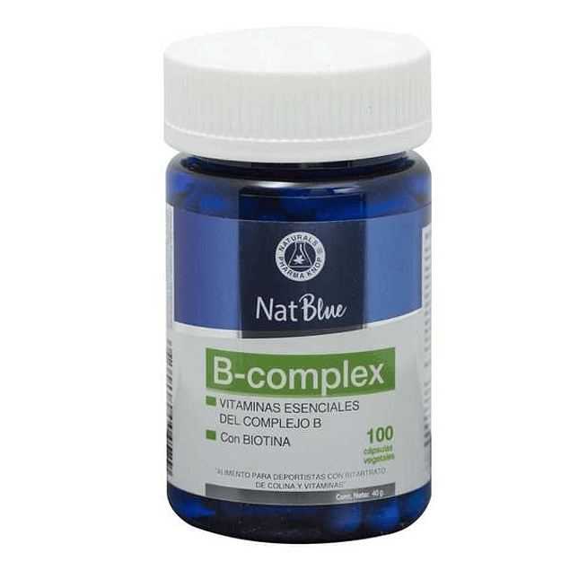 NatBlue - B-complex 100 capsulas