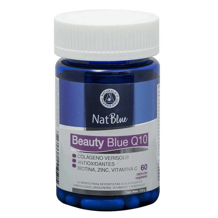 NatBlue - Beauty Blue Q10 60 capsulas 1