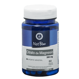 NatBlue - Citrato de Magnesio 60 capsulas