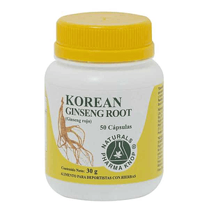 Pharma Knop - Ginseng Rojo Koreano 50 capsulas