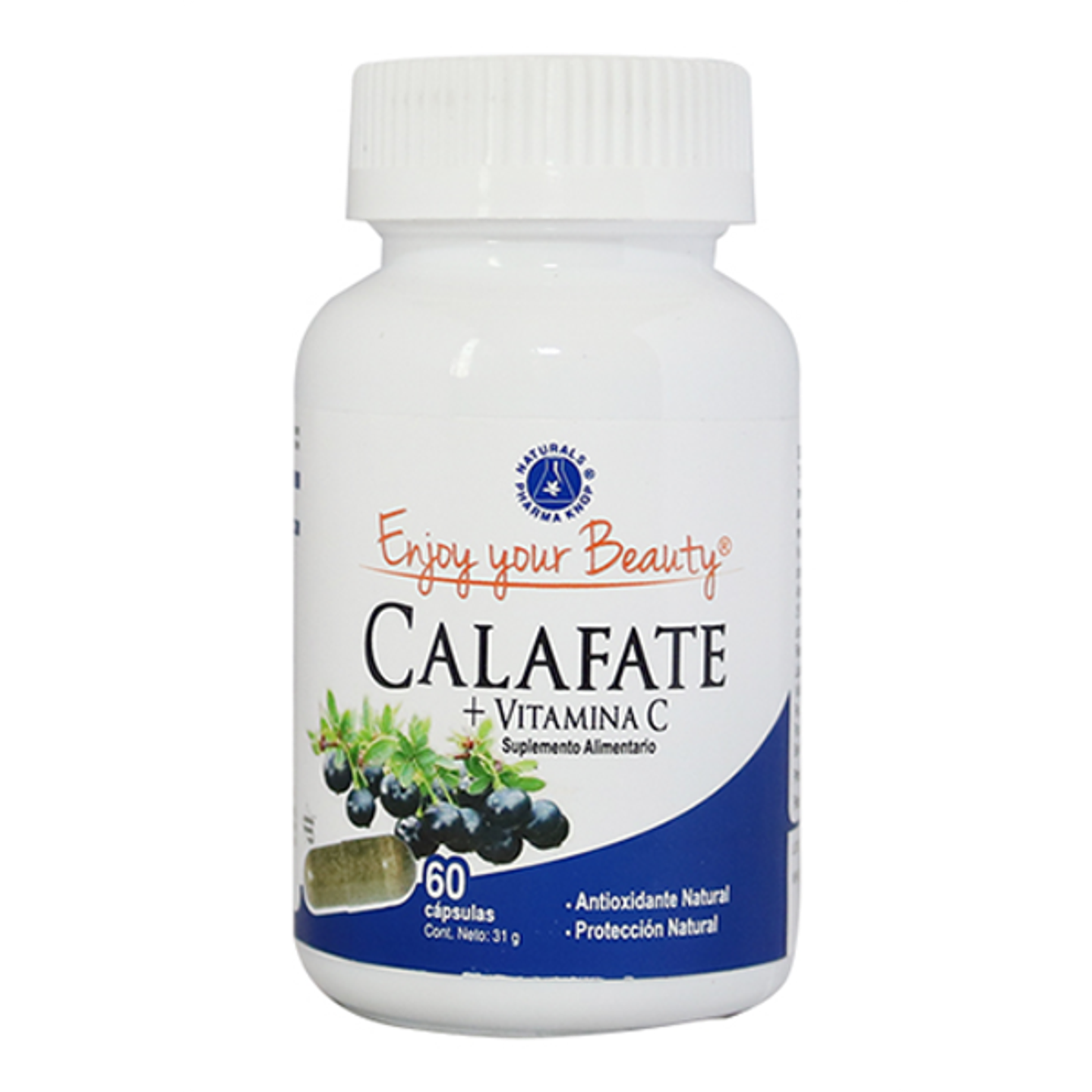 Enjoy Your Beauty - Calafate + vitamina C 60 capsulas 1