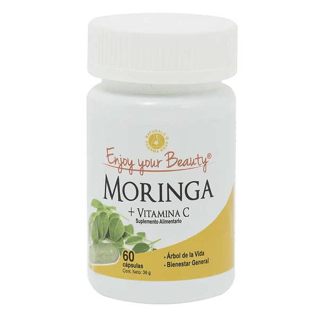 Enjoy your Beauty - Moringa + vitamina C 60 capsulas