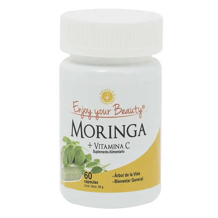 Enjoy your Beauty - Moringa + vitamina C 60 capsulas 1