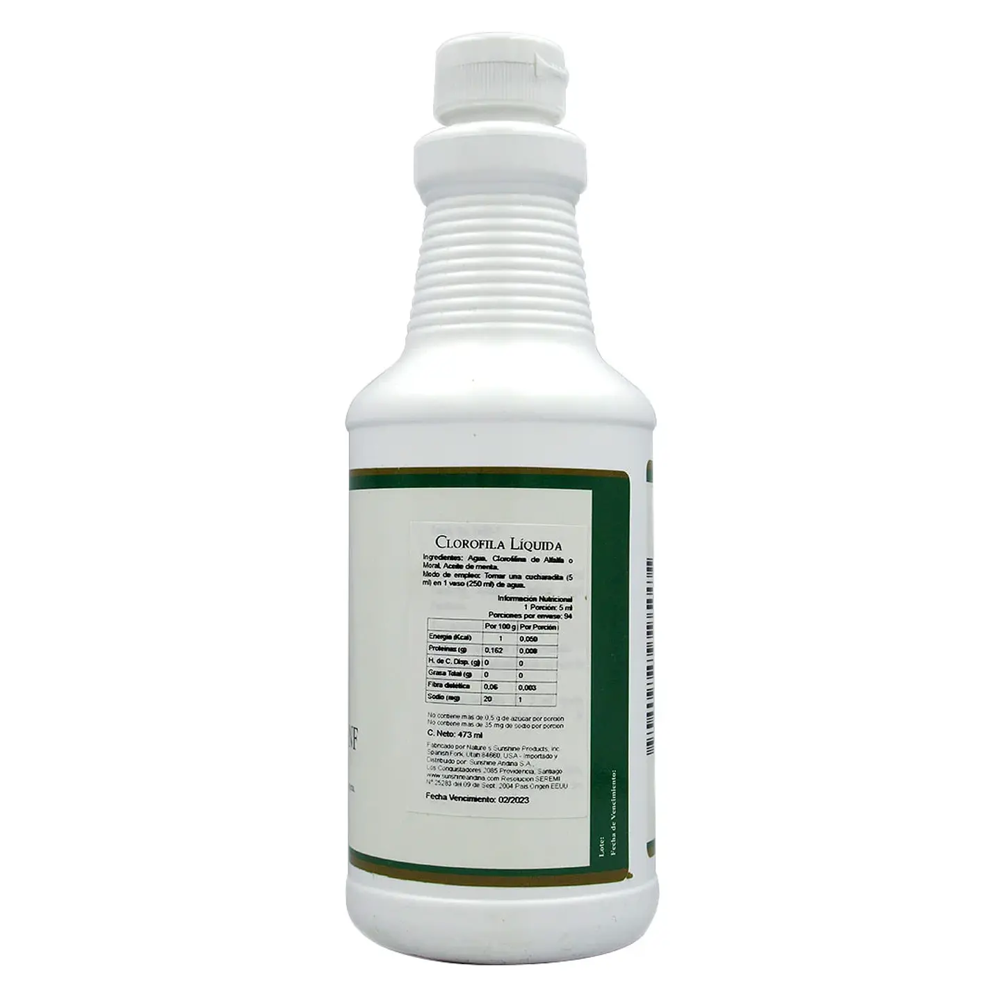 Sunshine Andine - Clorofila liquida 476ml 2
