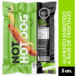 Not HotDog 5u 250gr Not Co - Not 