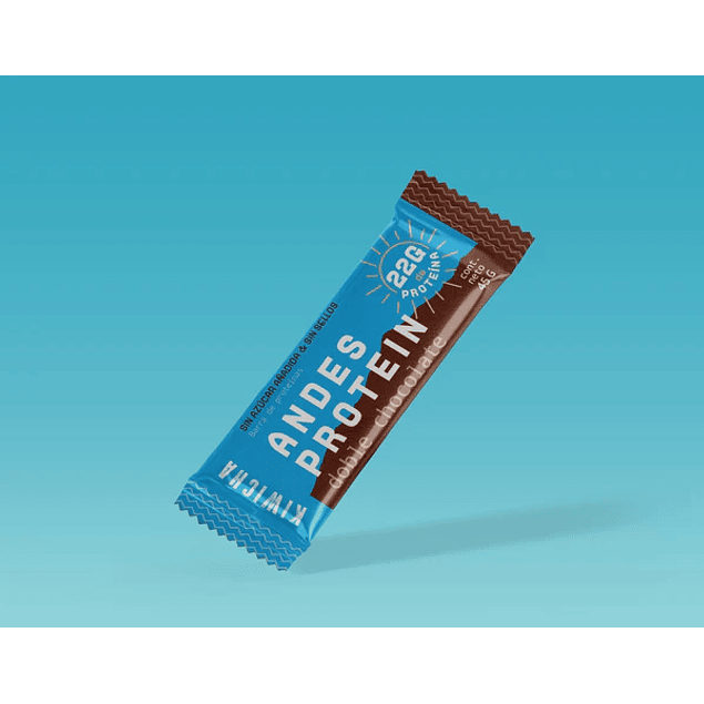 Barra Andes Protein Doble Chocolate 45g. Kiwicha