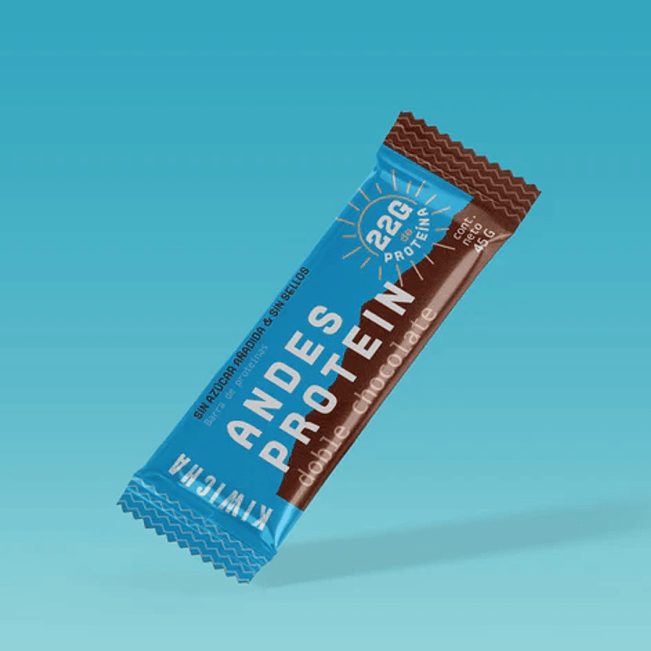 Barra Andes Protein Doble Chocolate 45g. Kiwicha 1