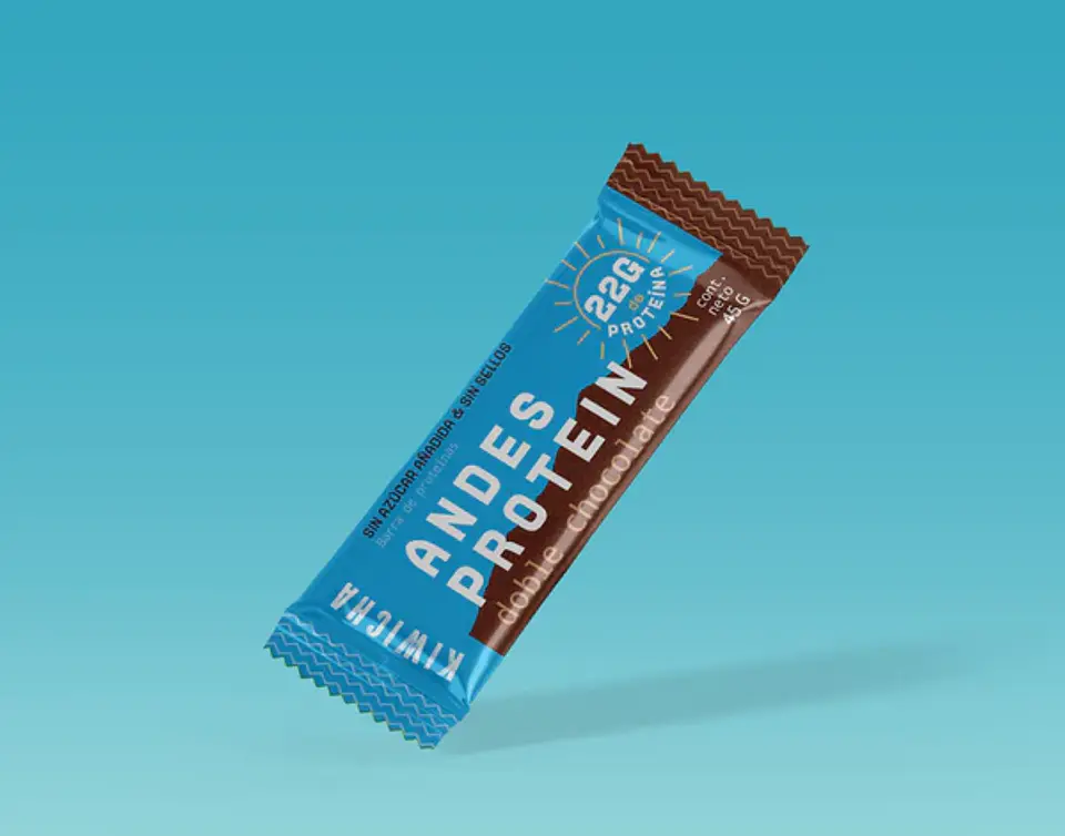 Barra Andes Protein Doble Chocolate 45g. Kiwicha 1