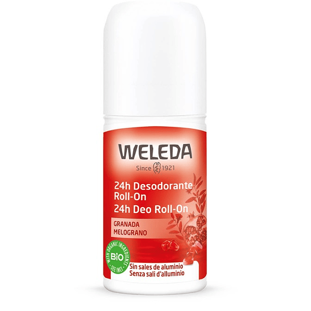   WELEDA 24h Desodorante Rooll-On Granada Melograno