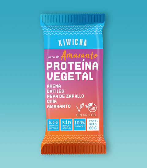 Barra Proteina Vegetal Amaranto 60g Kiwicha