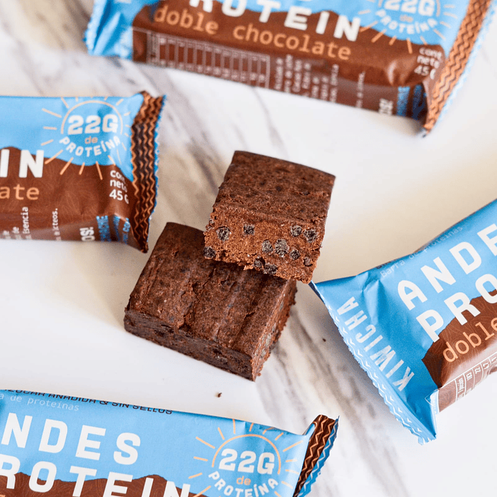 Barra Andes Protein Doble Chocolate 45g. Kiwicha 3